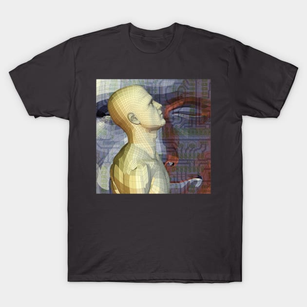 Cyborg T-Shirt by rolffimages